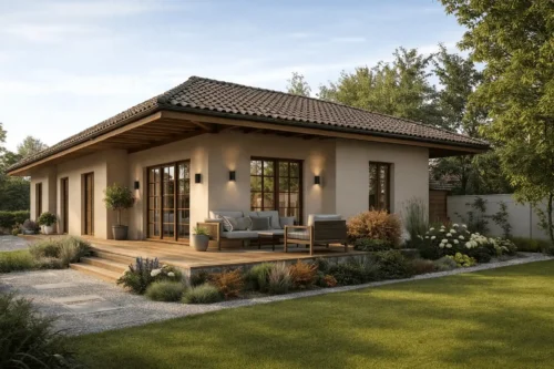Casa timber frame eficienta energetic