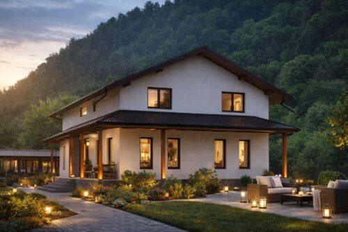 casa structura de lemn timber frame