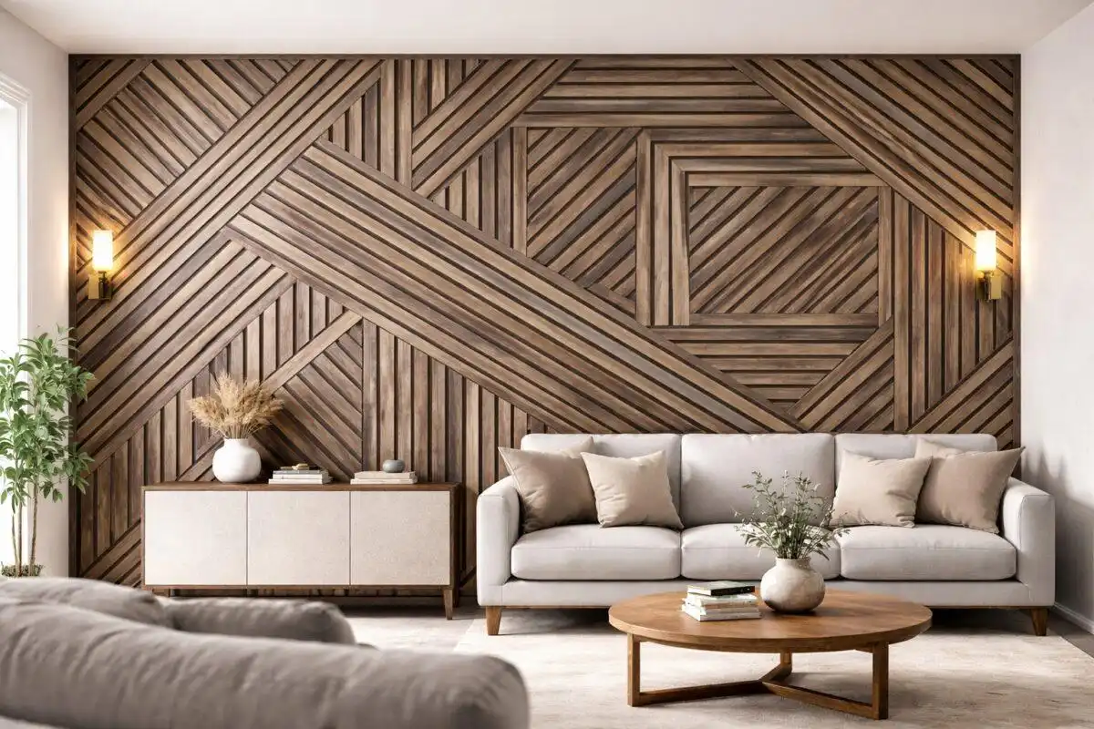 Panouri decorative lemn