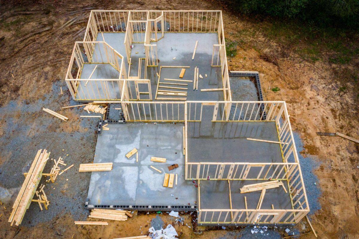 Fundatie casa timber frame